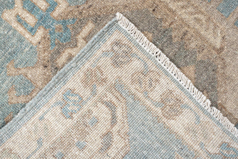 Vintage Afghan Runner Rug (2' x 9')